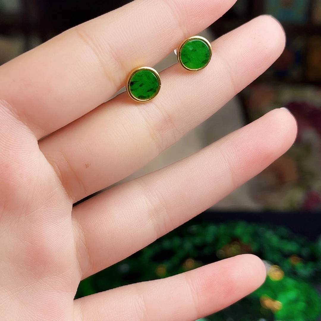 颈饰银S925镶嵌翡翠多样性