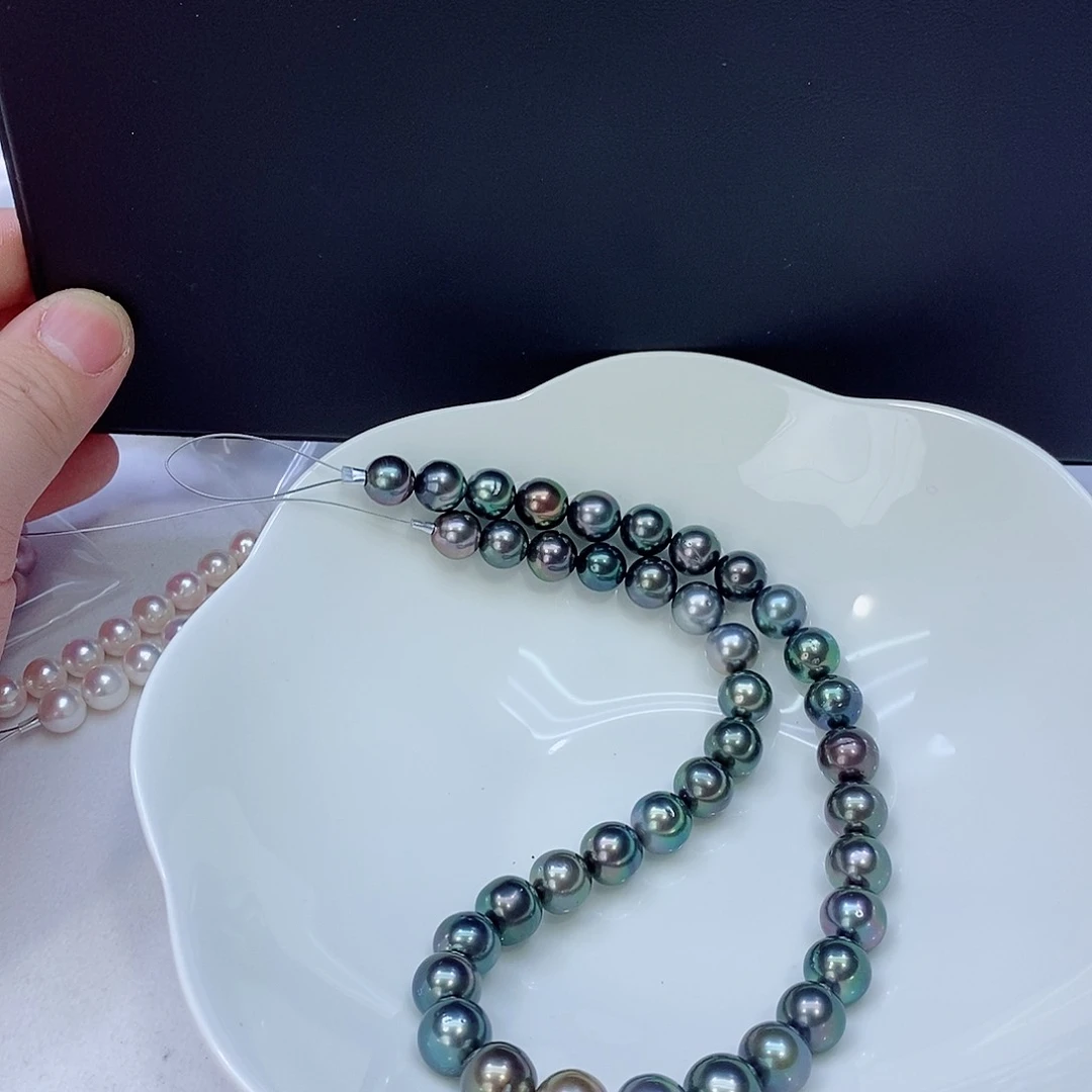 海水珍珠颈饰银S925镶嵌