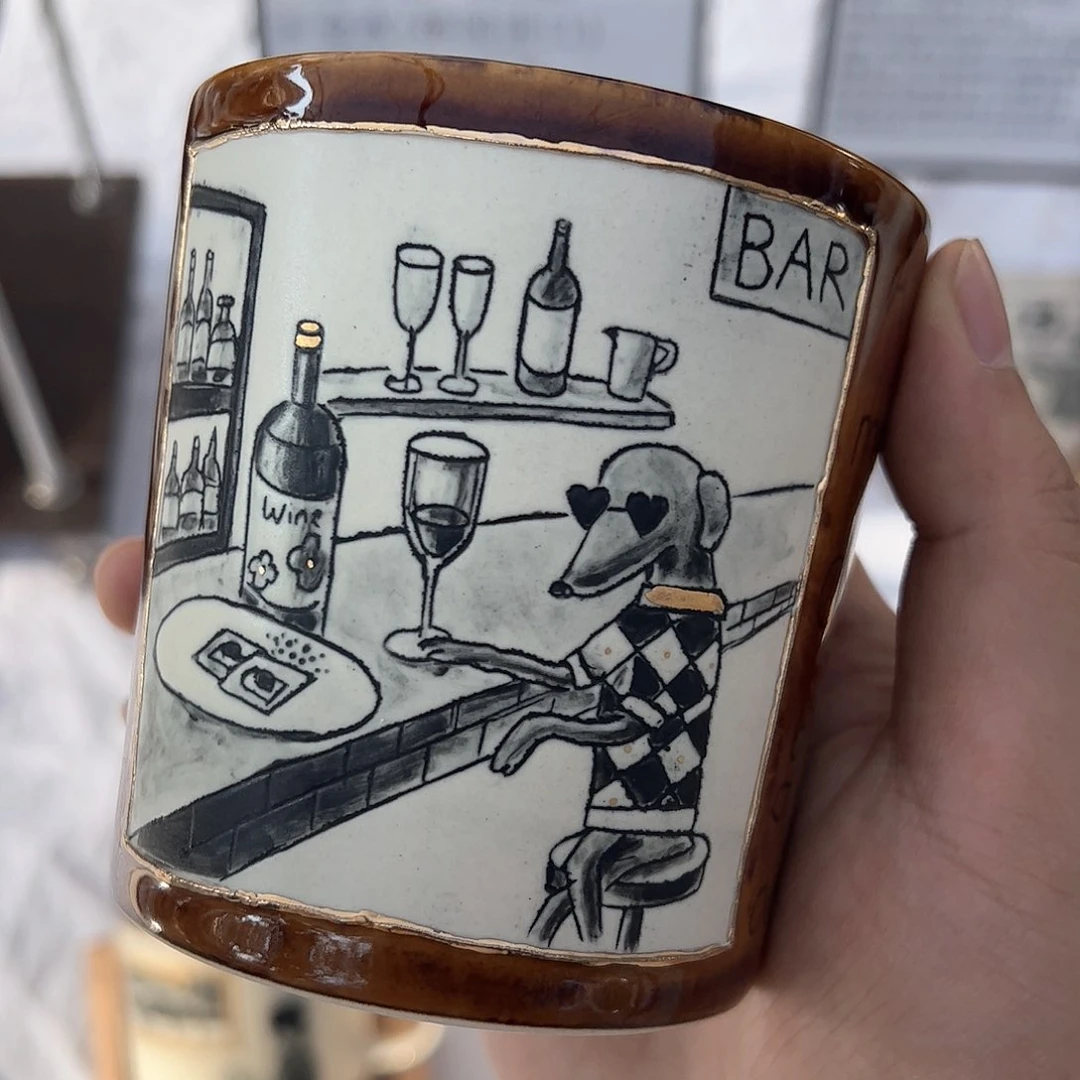 ღ****景德镇手工制作瓷杯