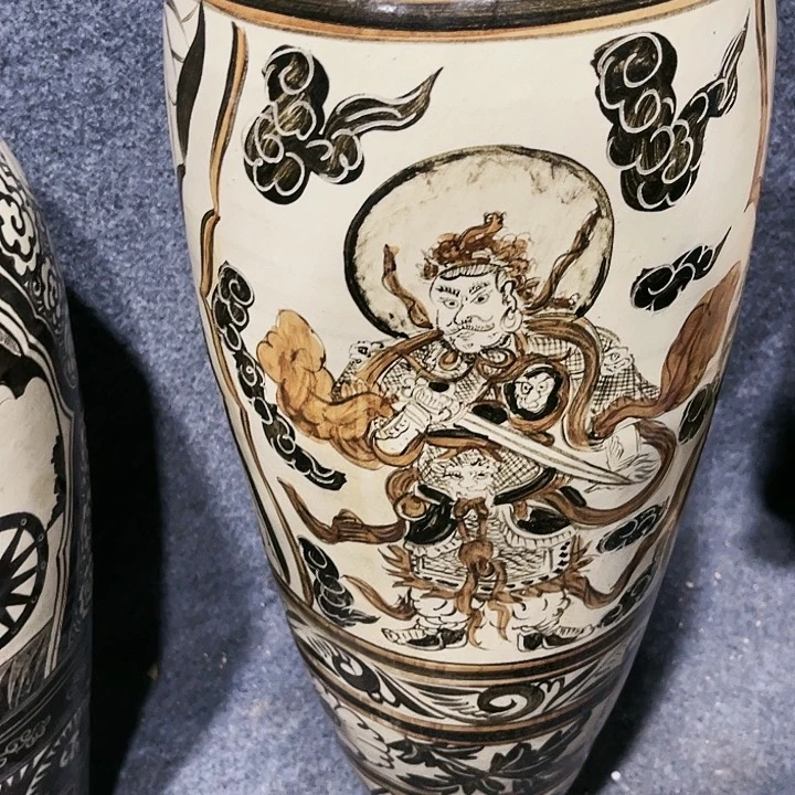 瓦当摆件摆件茶的茶叶*