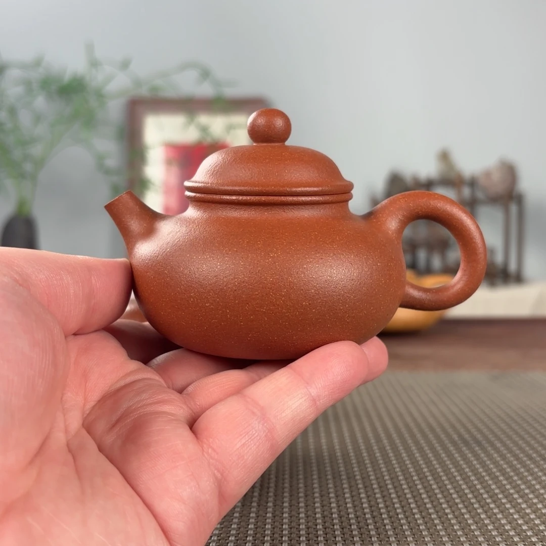 紫砂茶壶黄龙山原矿紫砂壶