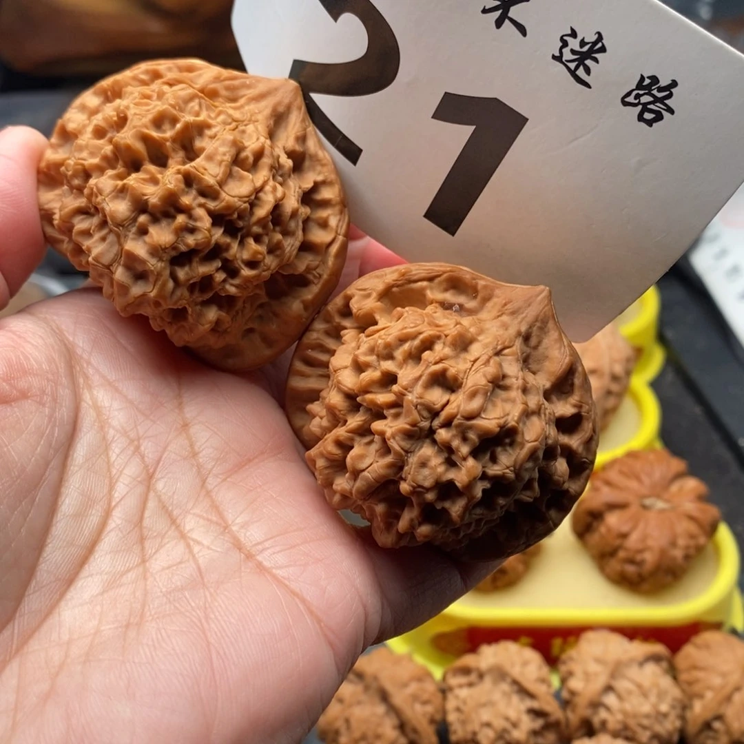 把件文玩核桃52官帽