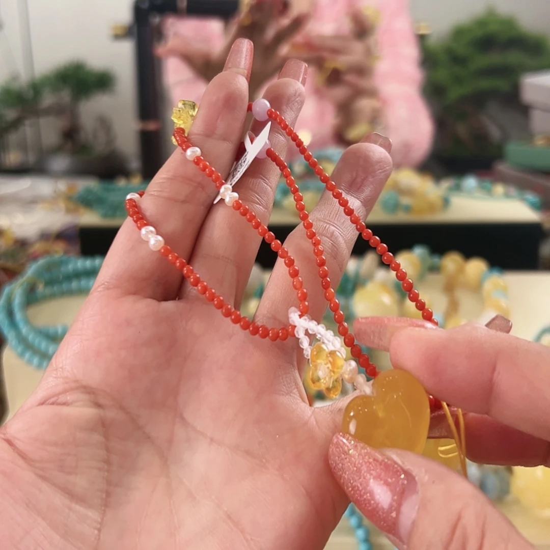 琥珀手链未镶嵌琥珀