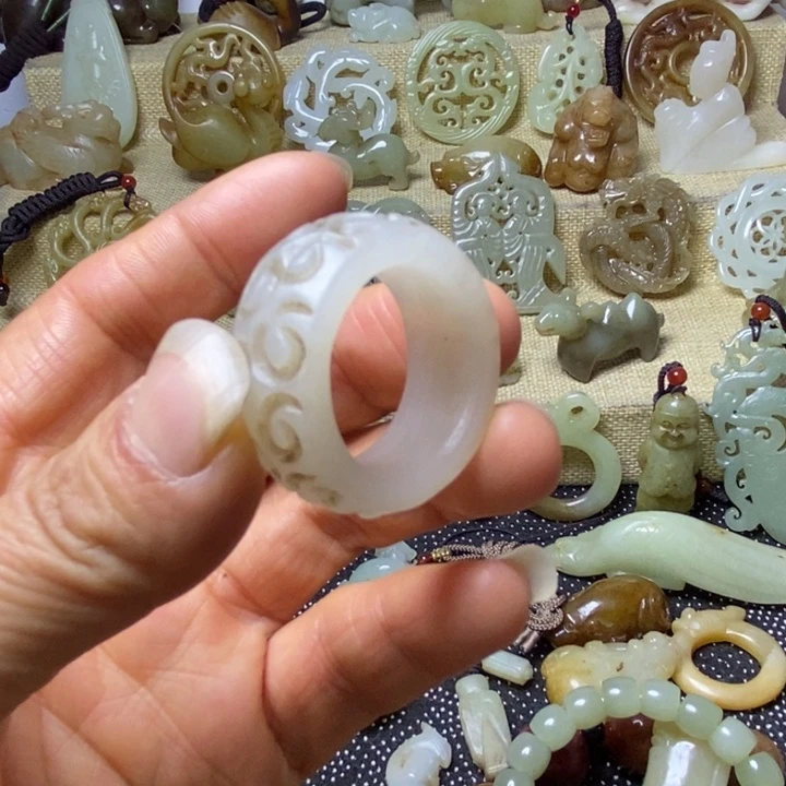 和田玉挂件未镶嵌