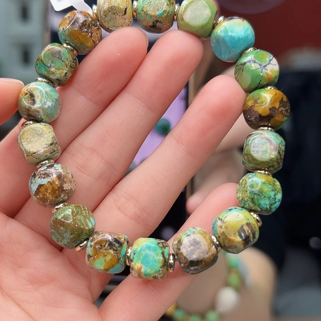 绿松石珠宝奇石未镶嵌