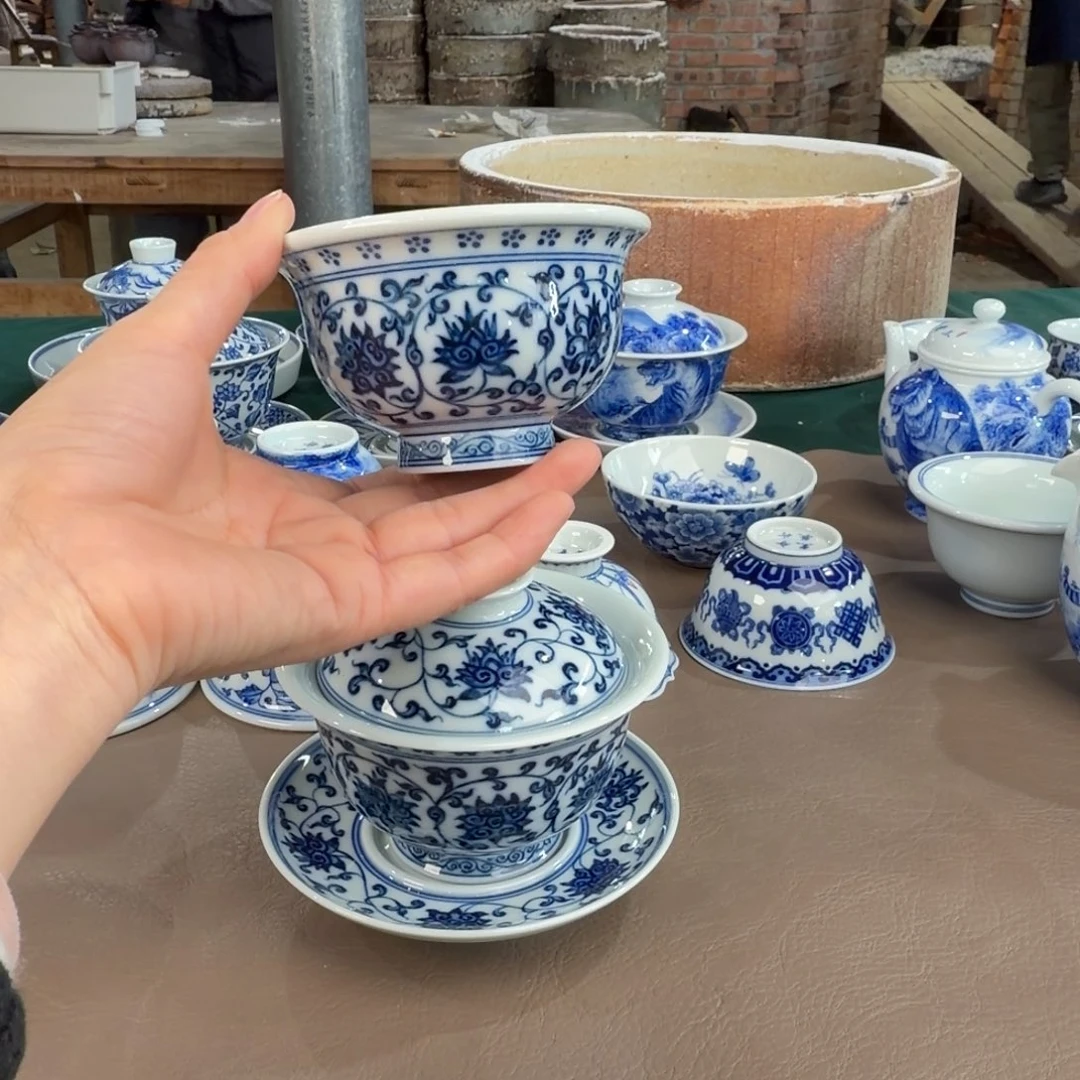 景德镇陶瓷手工手绘