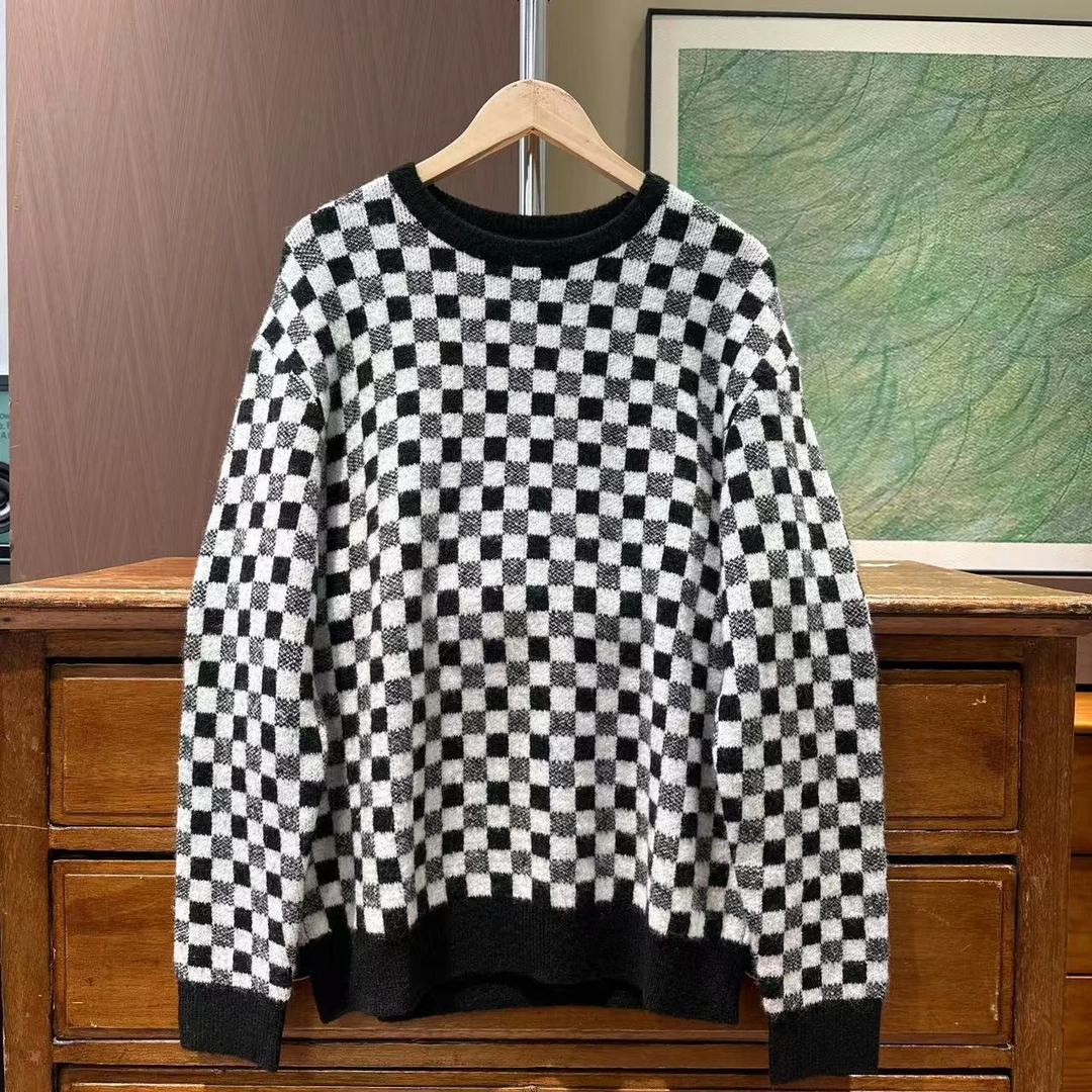 思家 男款休闲针织衫套头毛衣 03A06 DM24F298