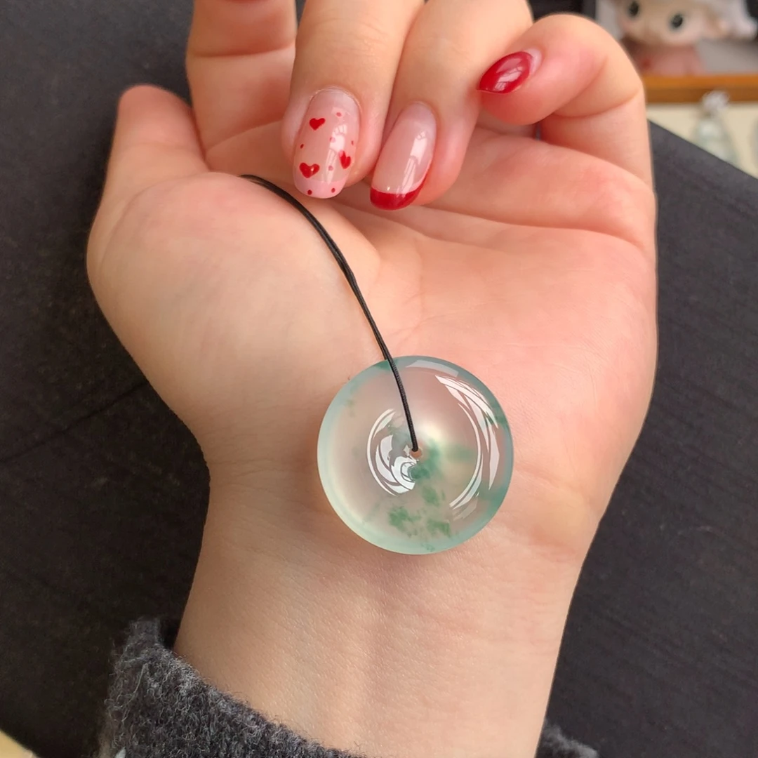 翡翠未镶嵌颈饰天然翡翠