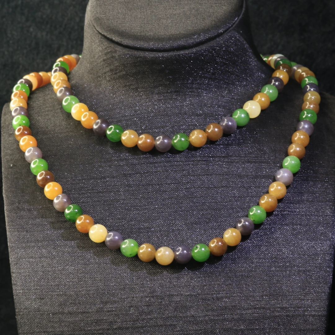 54和田玉多宝楼项链/600843保利厦门拍卖