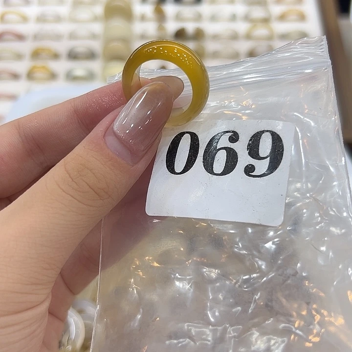 合金戒指玛瑙/玉髓69港16