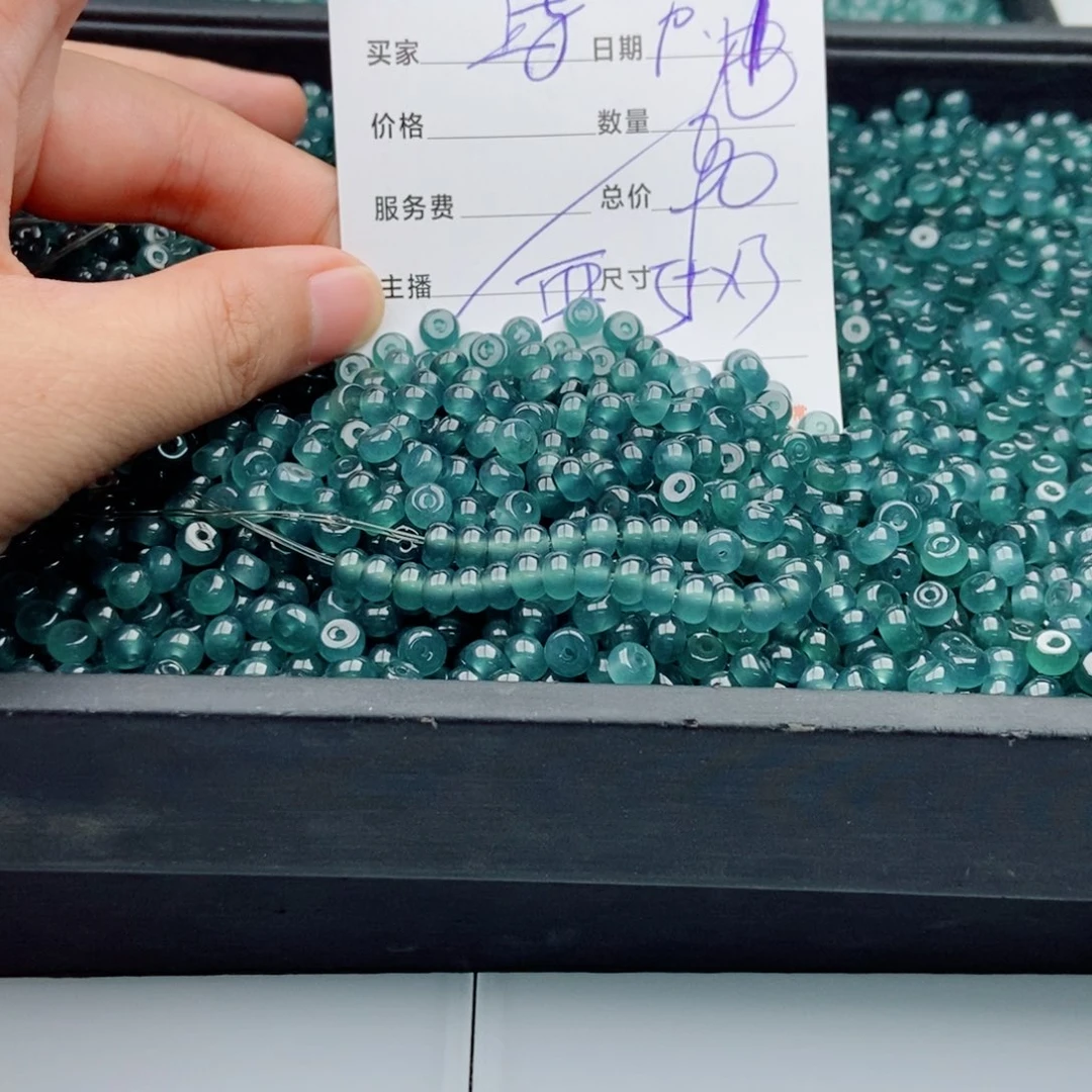 翡翠未镶嵌手链多样性60深