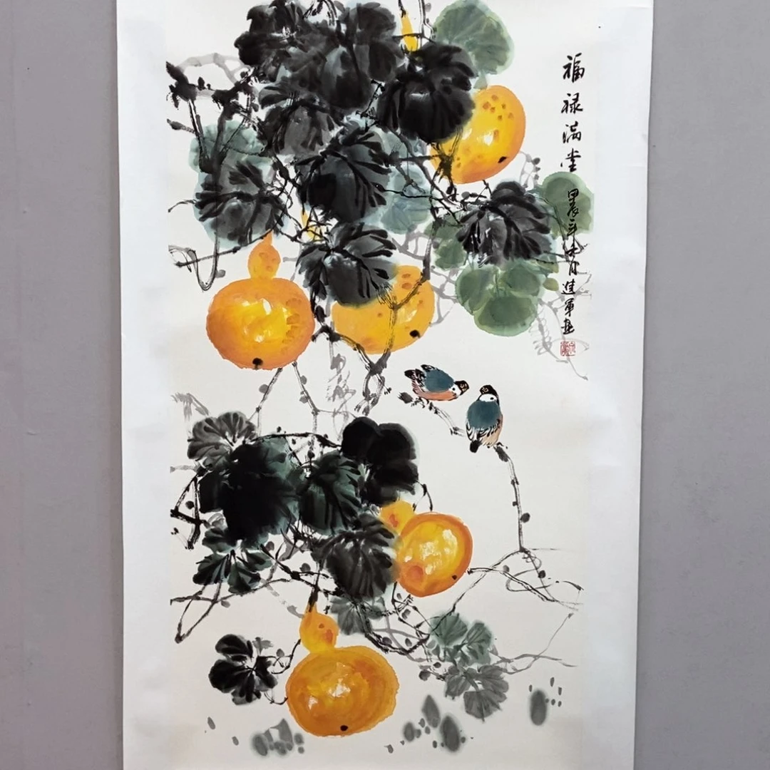 国画文进军三尺精品佳作