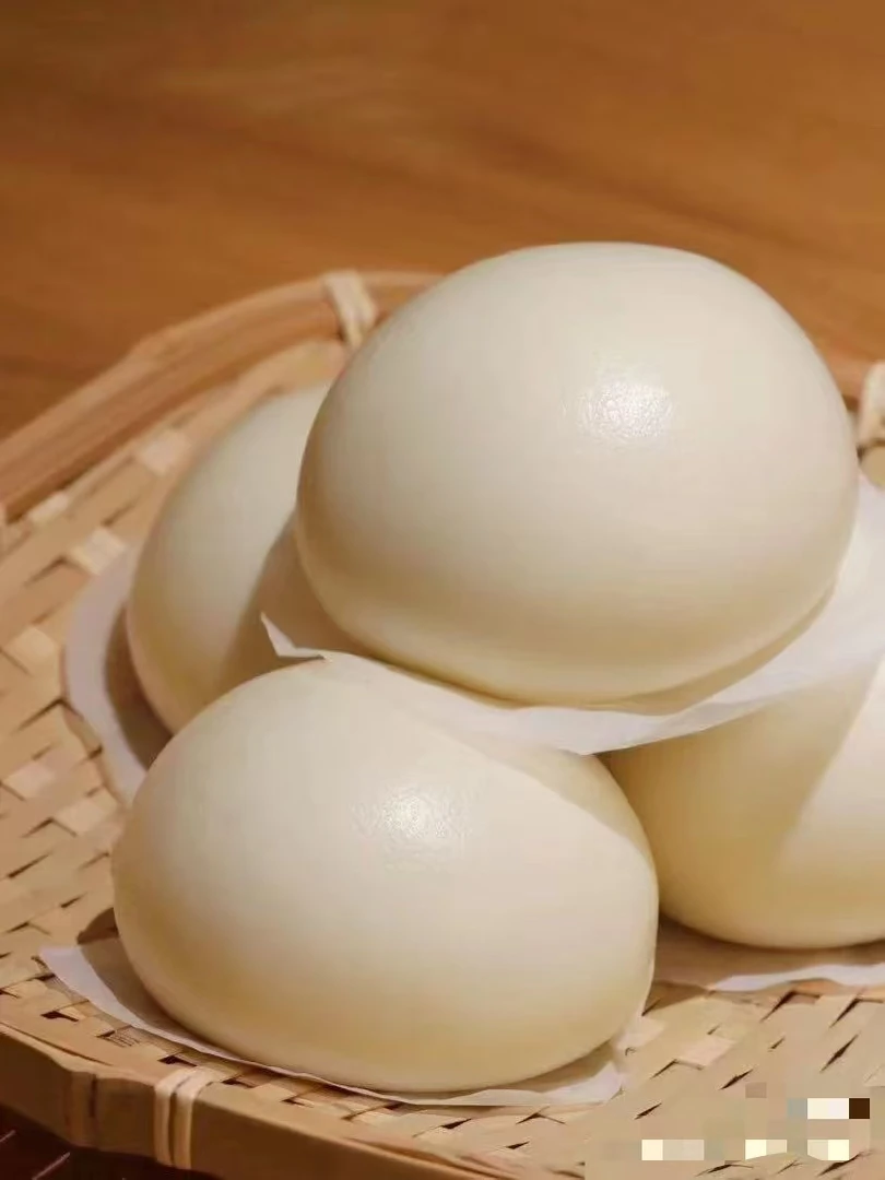 传统劲道山东老面馒头自然发酵速食代餐馍馍老面大饽饽