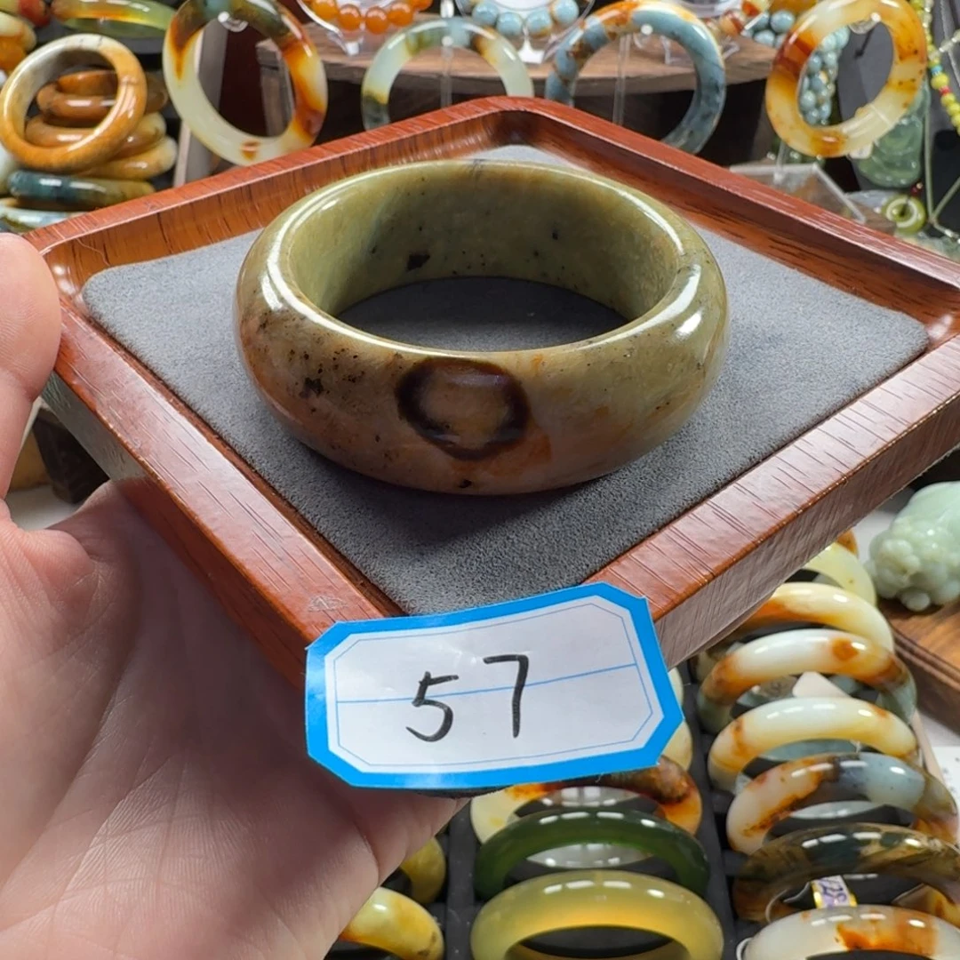 蛇纹石玉合金手镯