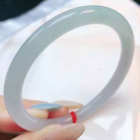 未镶嵌手镯翡翠57圆条882908