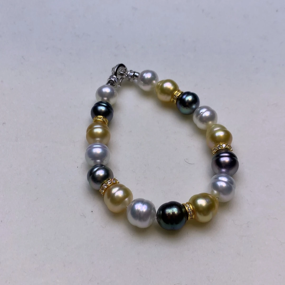 未镶嵌手链海水珍珠