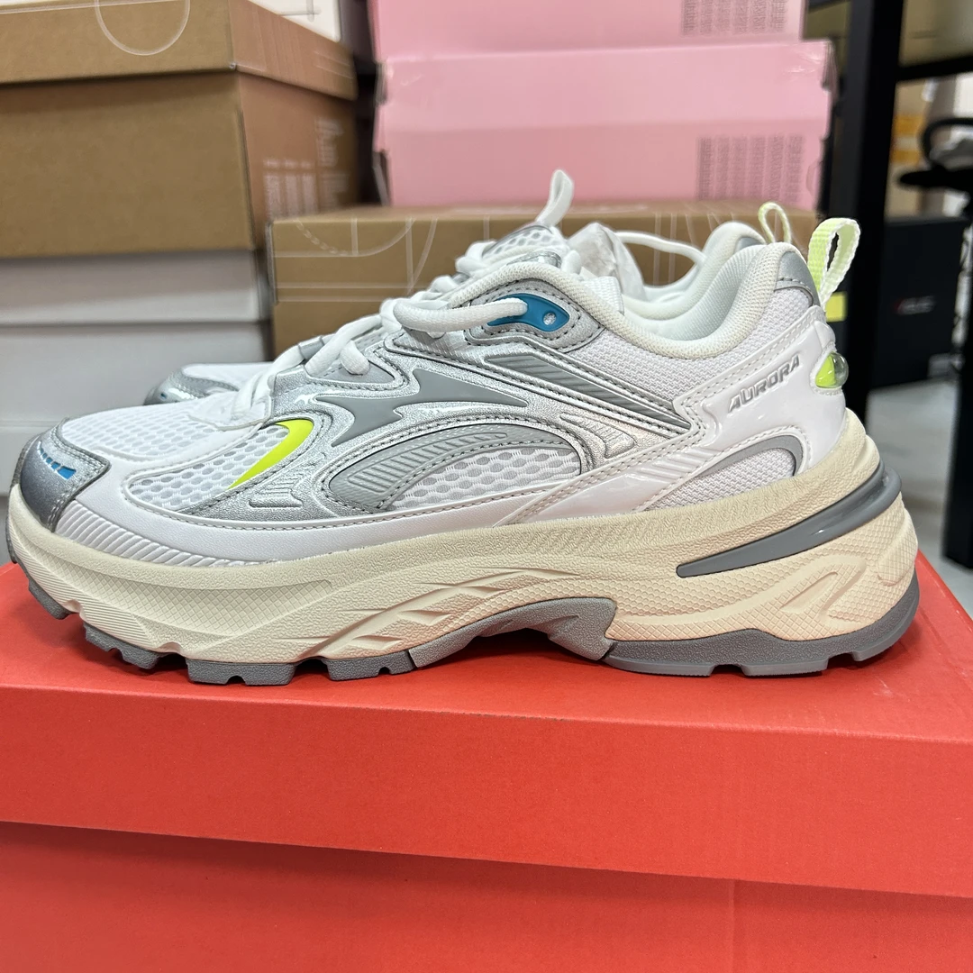 《B品以直播展示为准》面脏-李宁女运动鞋AGCT108-3