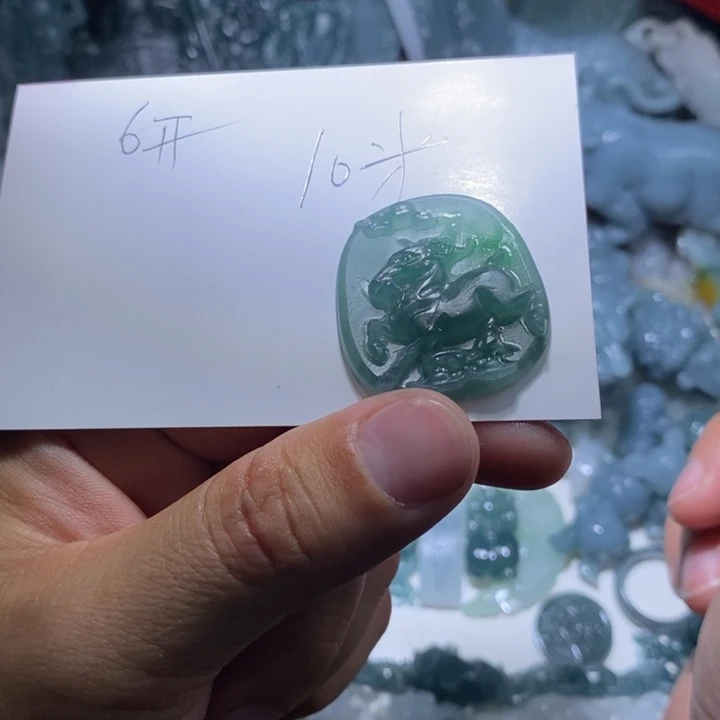 定制翡翠未镶嵌毛