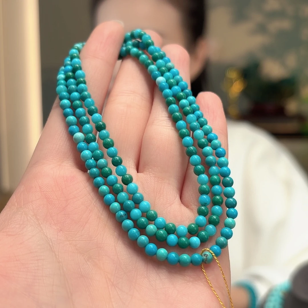 绿松石未镶嵌颈饰