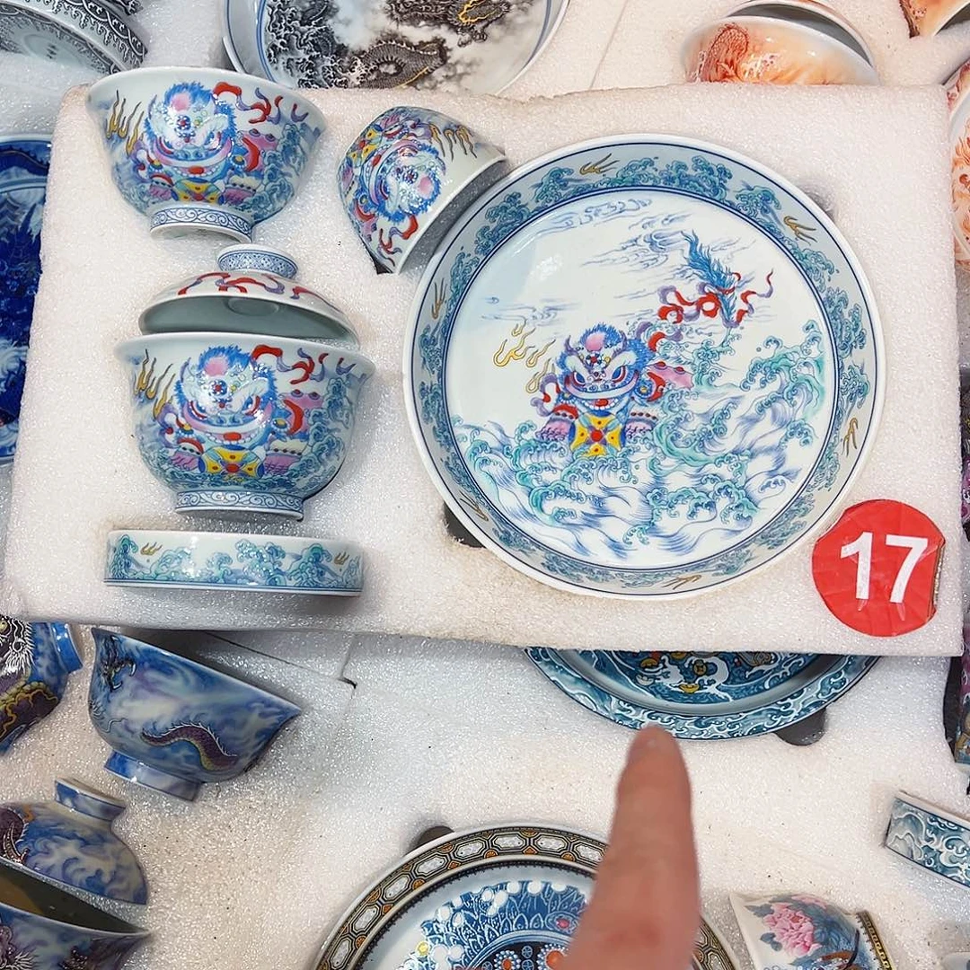 阿***。唐狮绣球五件套28828882