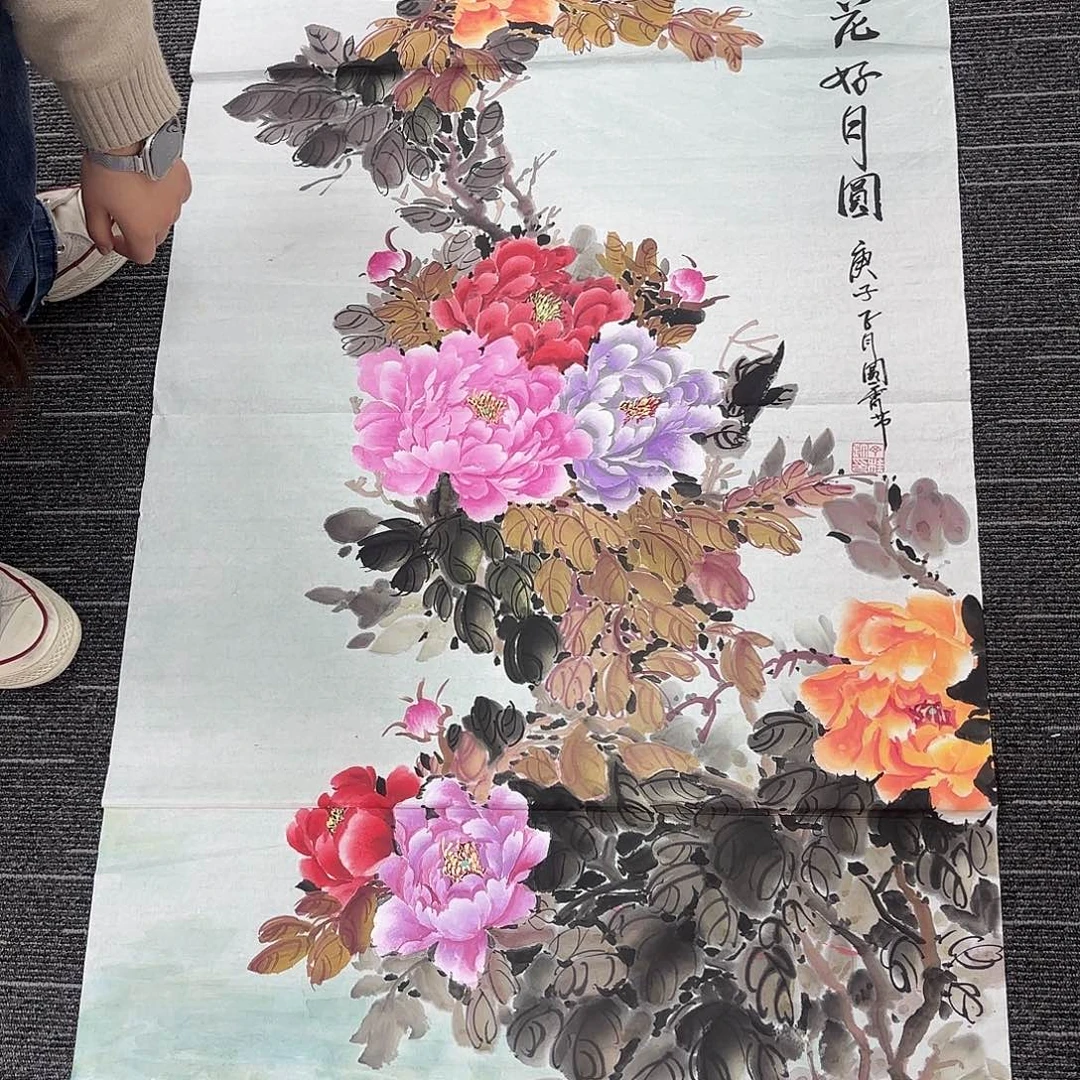 国画国画作品纯手绘