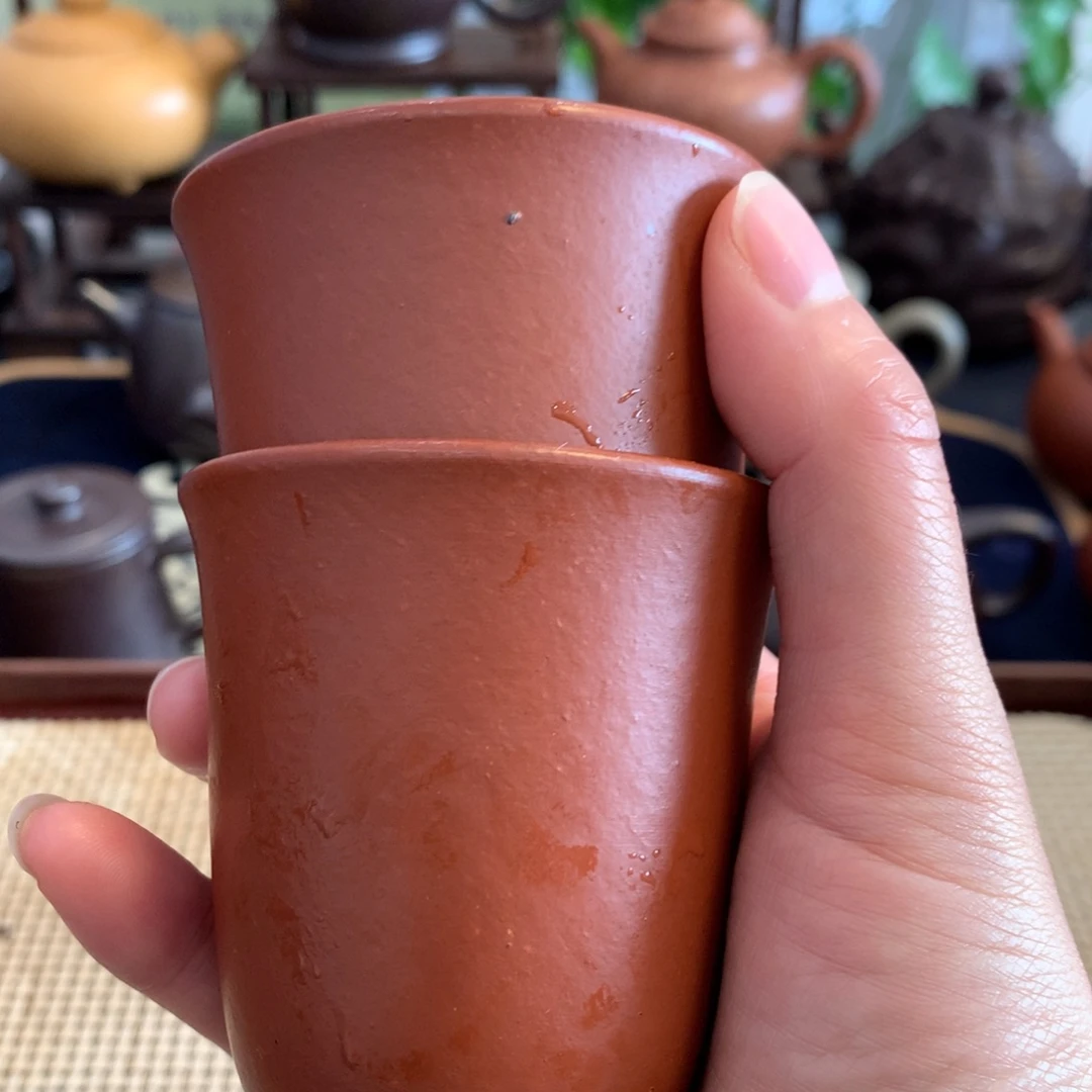 茶壶紫砂宜兴原矿朱泥100cc