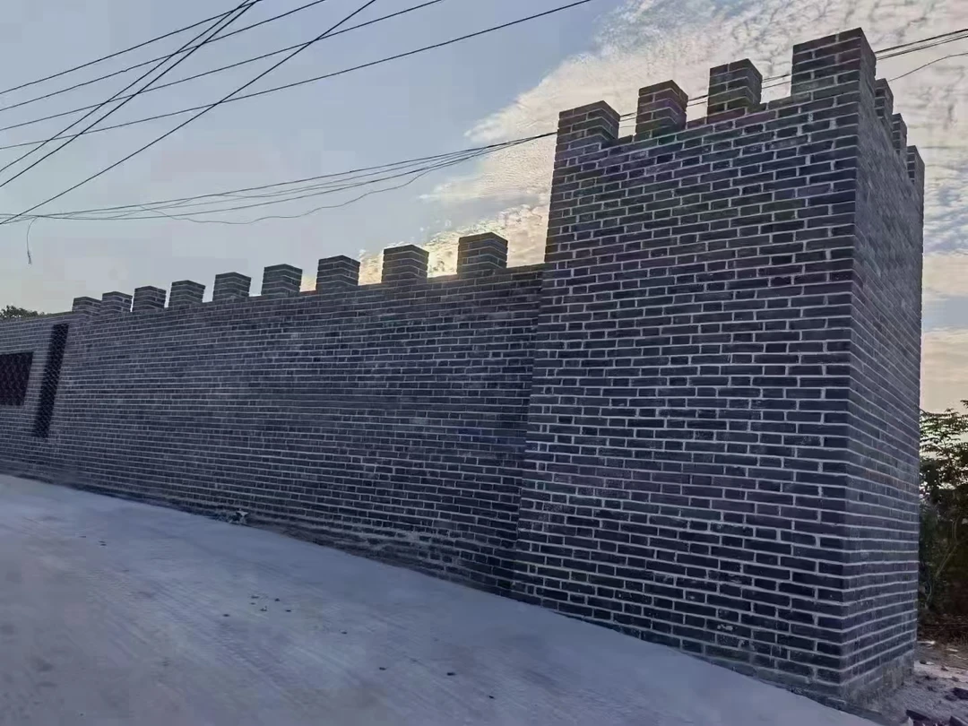 黏土烧制仿古青砖古建95砖清水墙砌墙四合院砖矮围墙机制85砖蓝砖