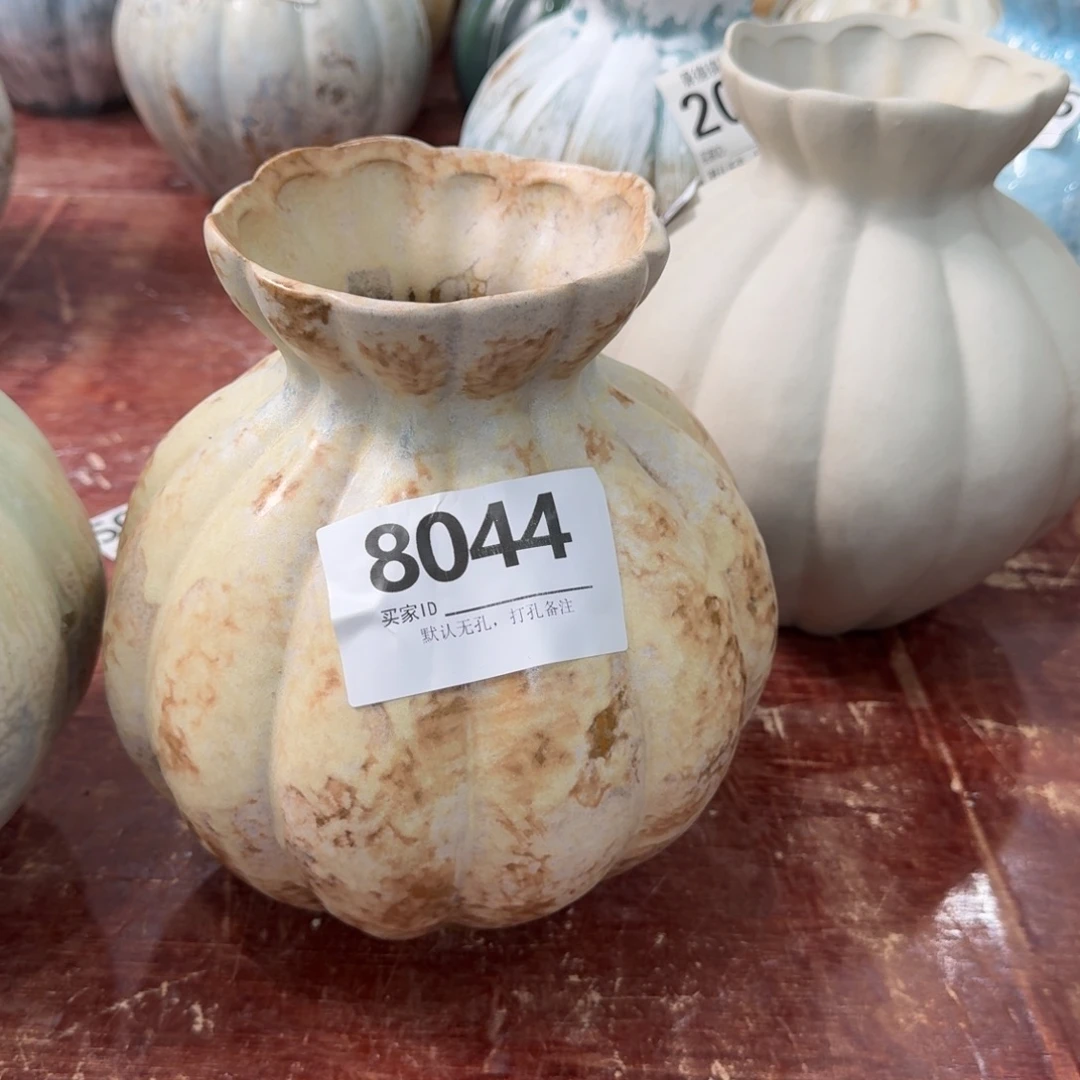 乐***️景德镇高温花瓶景德镇高温花瓶编码8044高24口8默认无孔