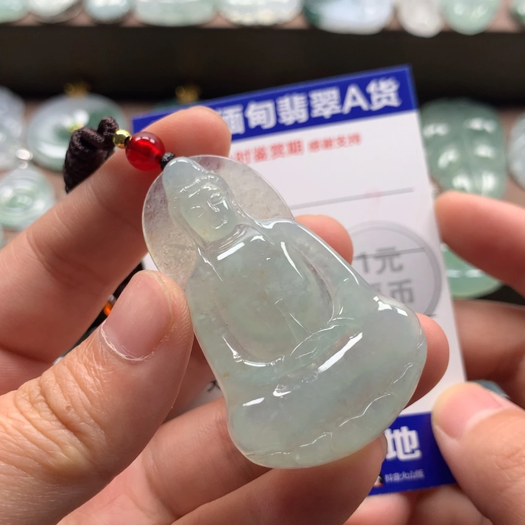 翡翠未镶嵌颈饰天然翡翠