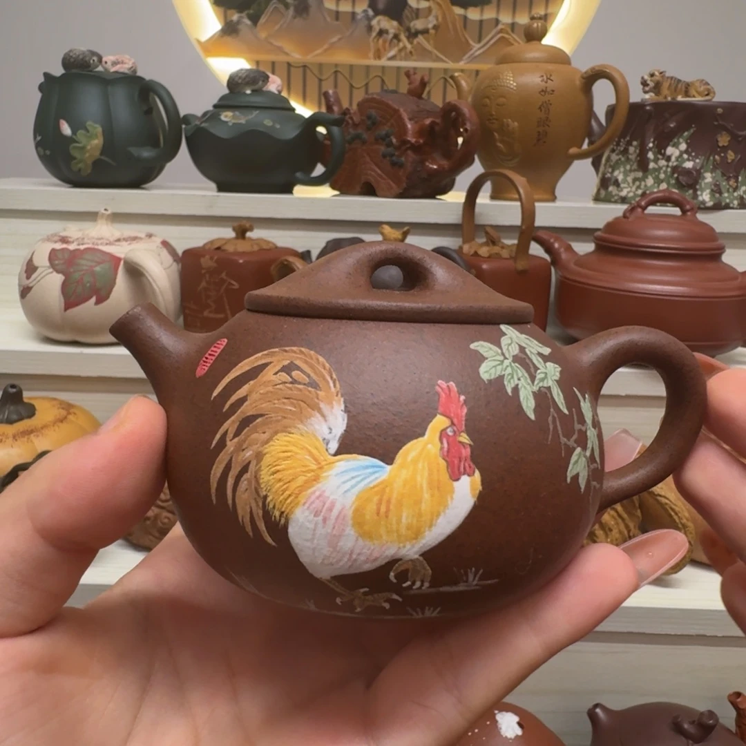 茶壶紫砂孤品一只