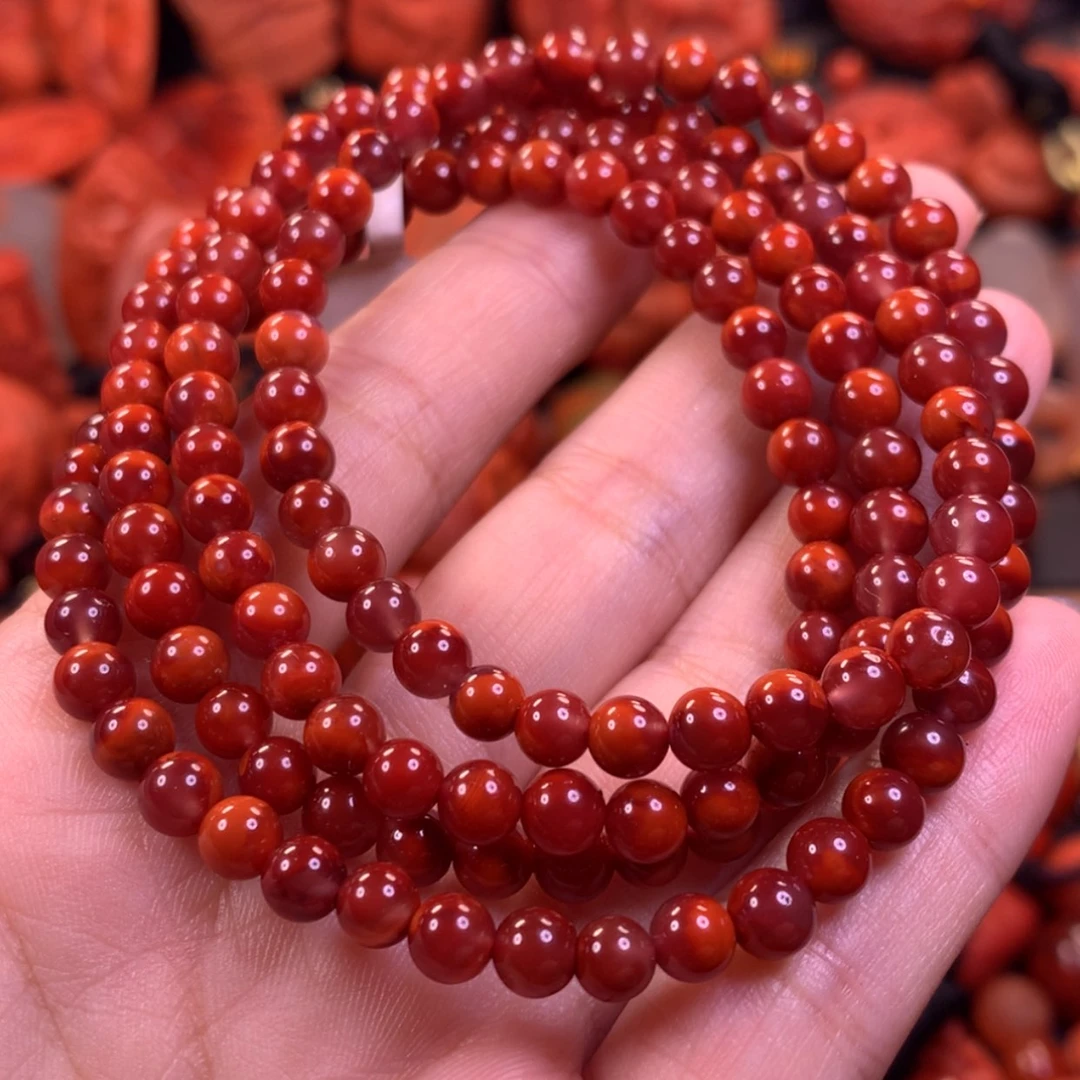 【闪购商品】未镶嵌多圈南红玛瑙