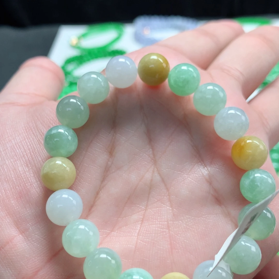 翡翠未镶嵌手链翡翠