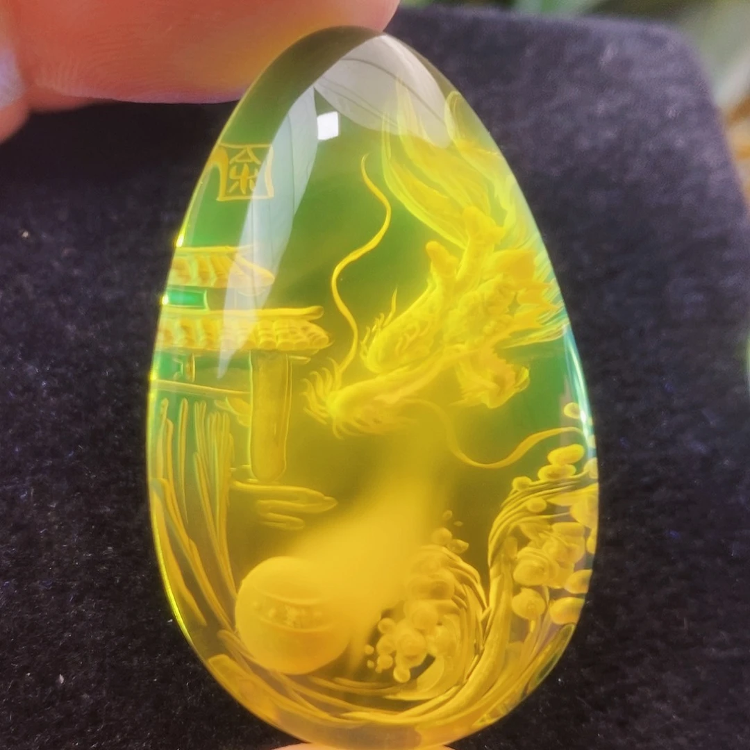 【闪购商品】金珀吊坠(不含链)未镶嵌