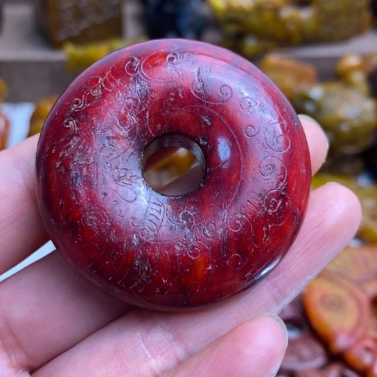 蛇纹石玉未镶嵌颈饰11