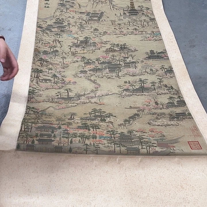 竖款大**下精品剪纸作品欣赏
