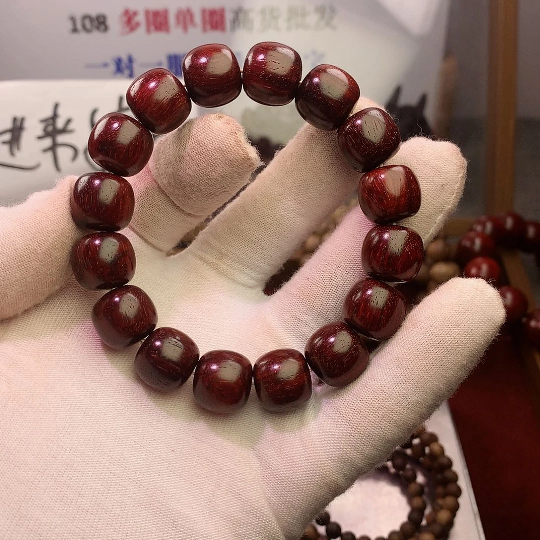 檀香紫檀（小叶紫檀）桃*郎1314琴料原汁原味