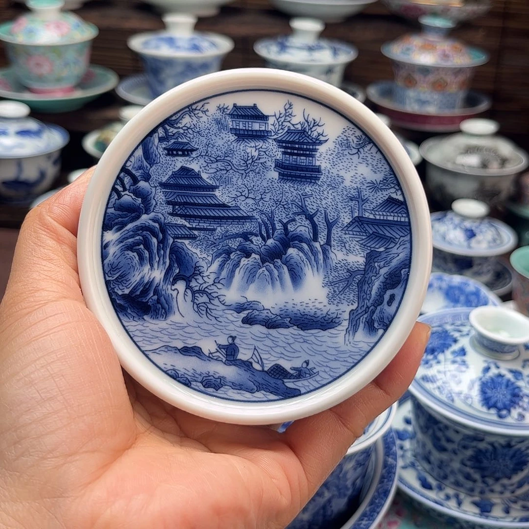 景德镇陶瓷实心钙质