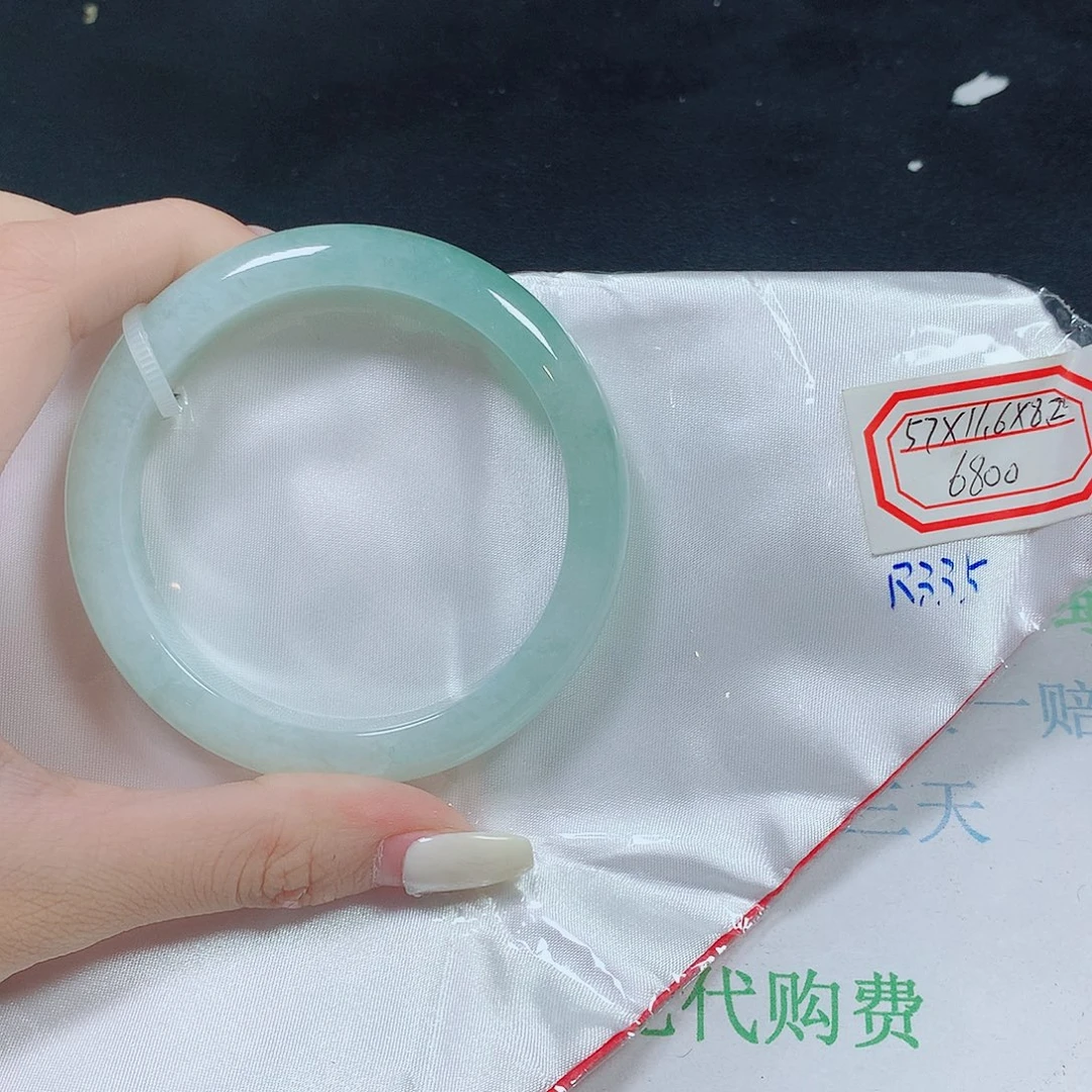 翡翠未镶嵌手镯翡翠手镯57