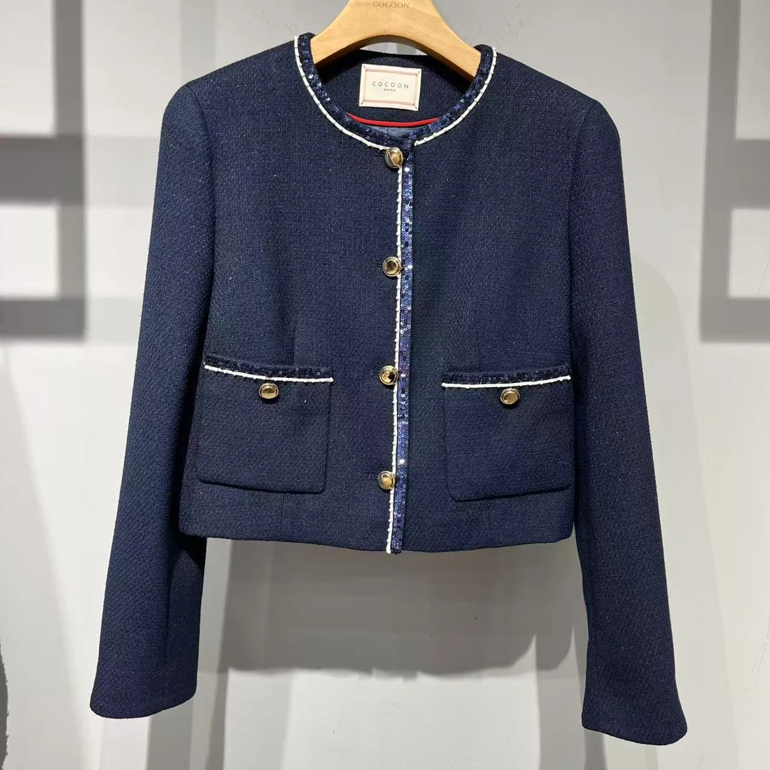 COCOON 可可尼 简约百搭外套25年春25101BC072316——2999