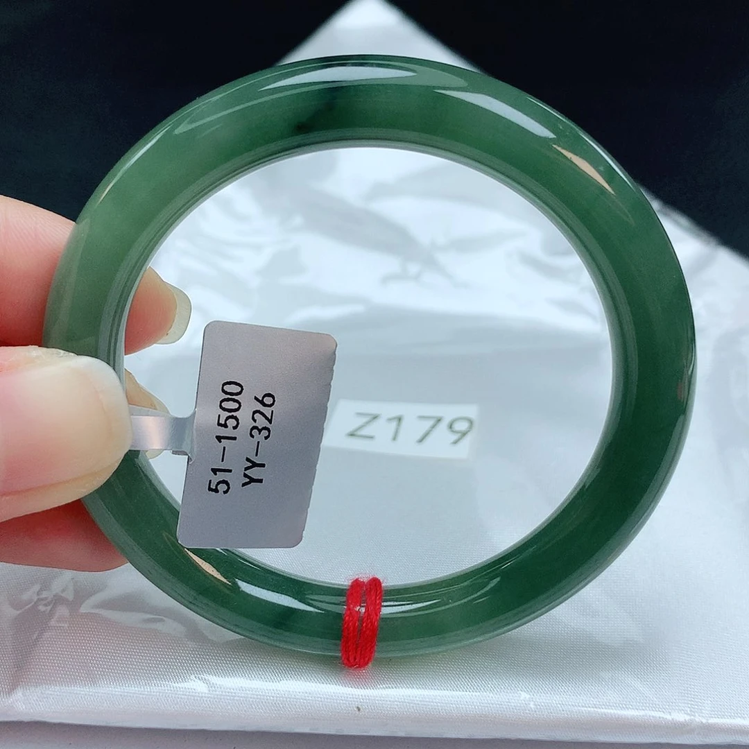 翡翠手镯未镶嵌缅甸天然A货翡翠手镯