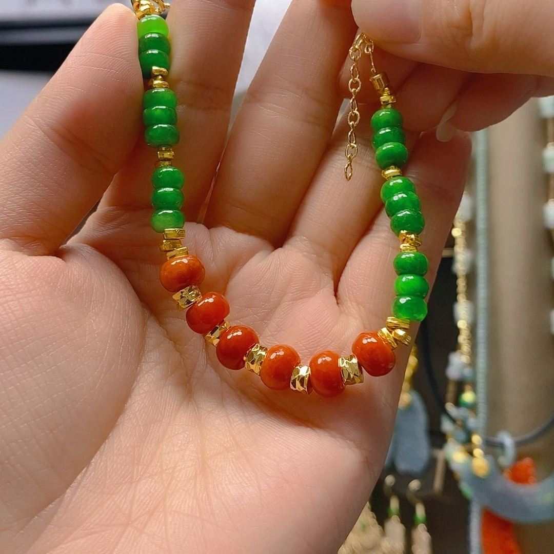 未镶嵌翡翠耳饰翡翠