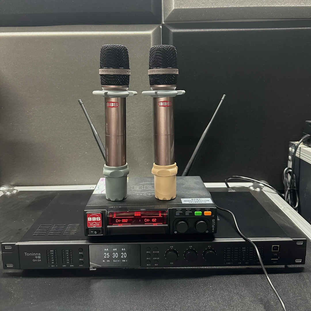 中创QH-2A效果器➕BBS套装，KTV演出级效果器
