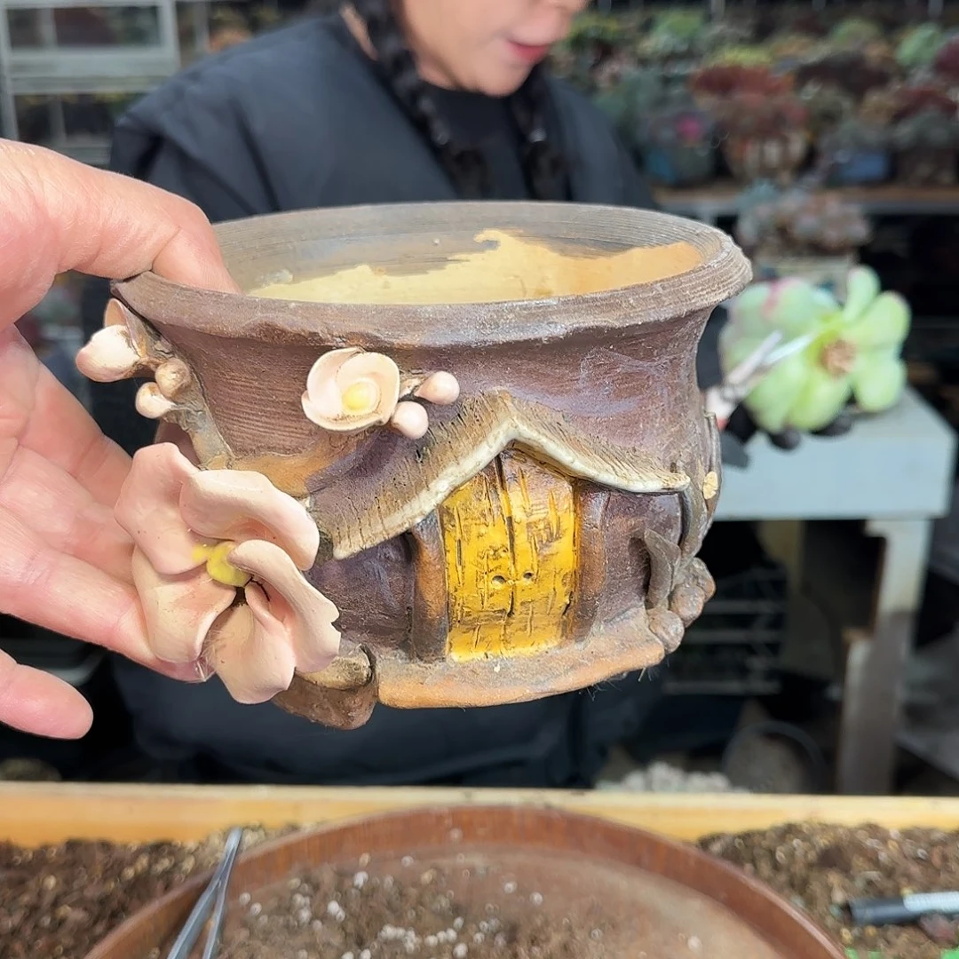 1685号瑕盆40         盆