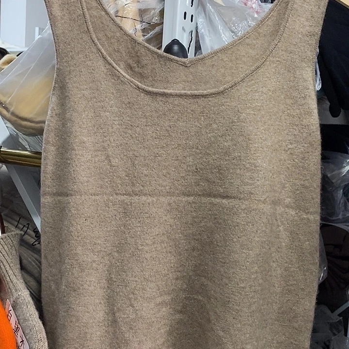 山羊绒吊带背心颜色尺码备注