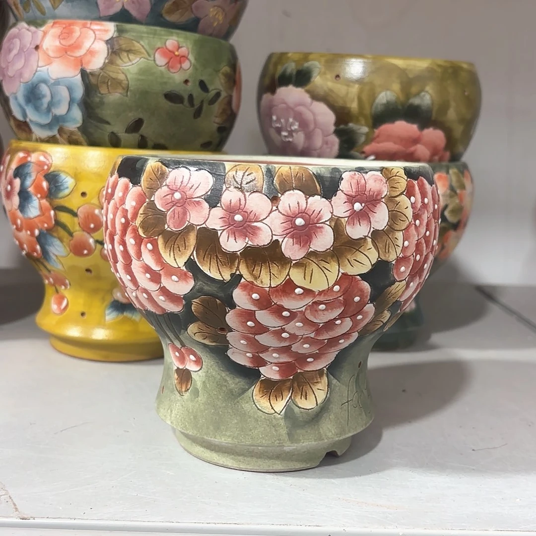 紫砂花盆手工花盆默认微瑕12/12
