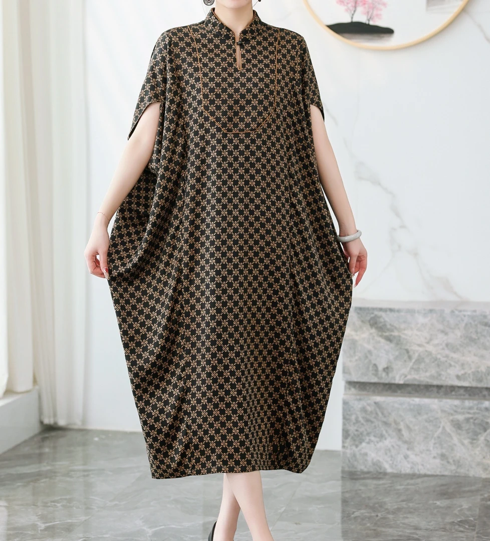 【奥兰多多&杨子家轻奢定制】经典版宽松连衣裙16618