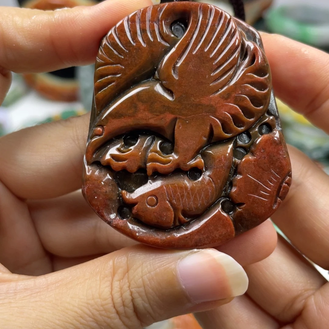 颈饰未镶嵌翡翠牌子