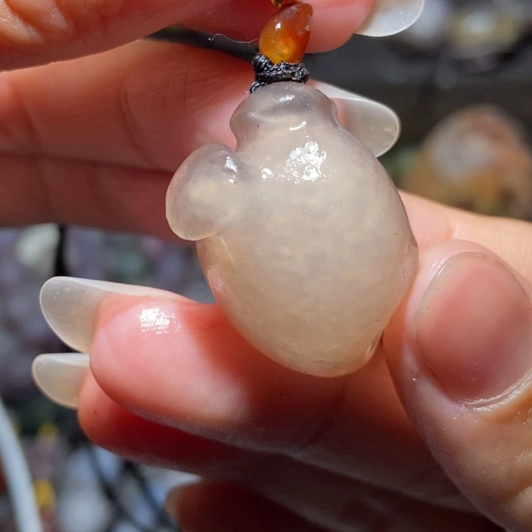 未镶嵌玛瑙/玉髓珠宝半成品