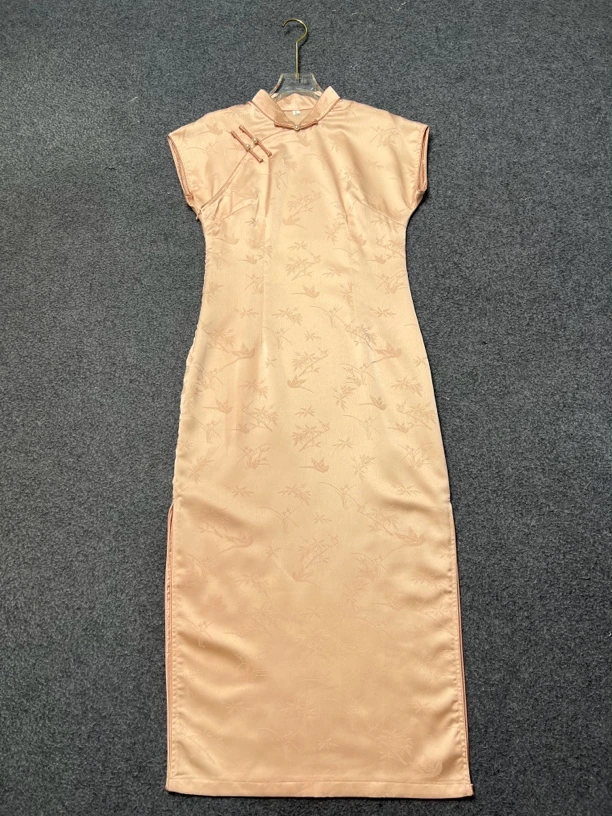 362 年轻款半开襟|喜鹊|旗袍(以直播间展示为主)