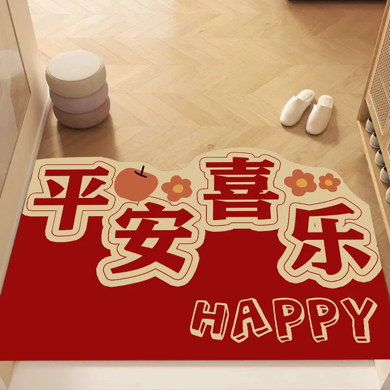 199【80*120】硅藻泥入户门地垫玄关脚垫进门耐脏垫子家用防滑垫